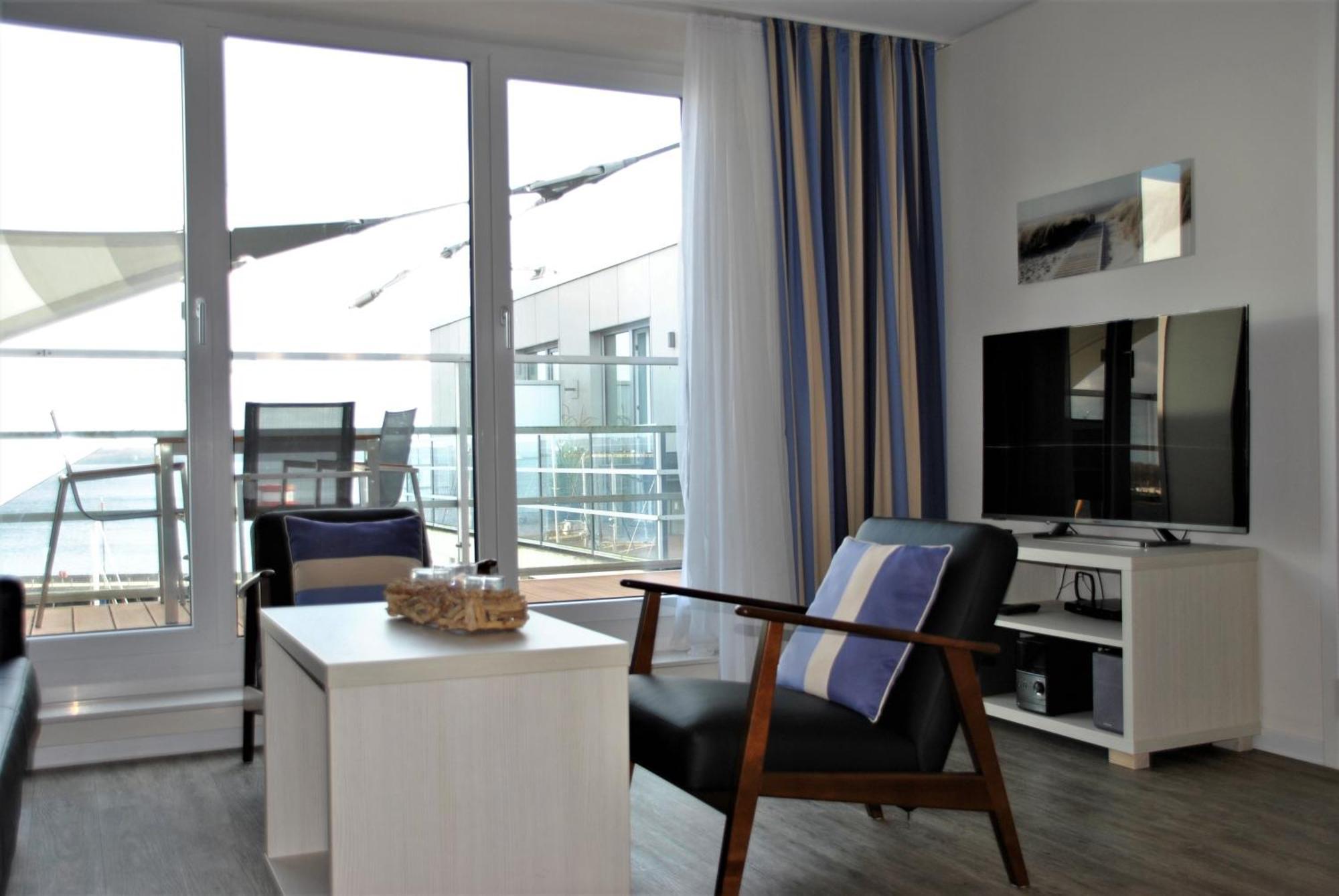 Apartment 42 "Segler", Mit Sauna, Blickrichtung Offene See Eckernförde Extérieur photo
