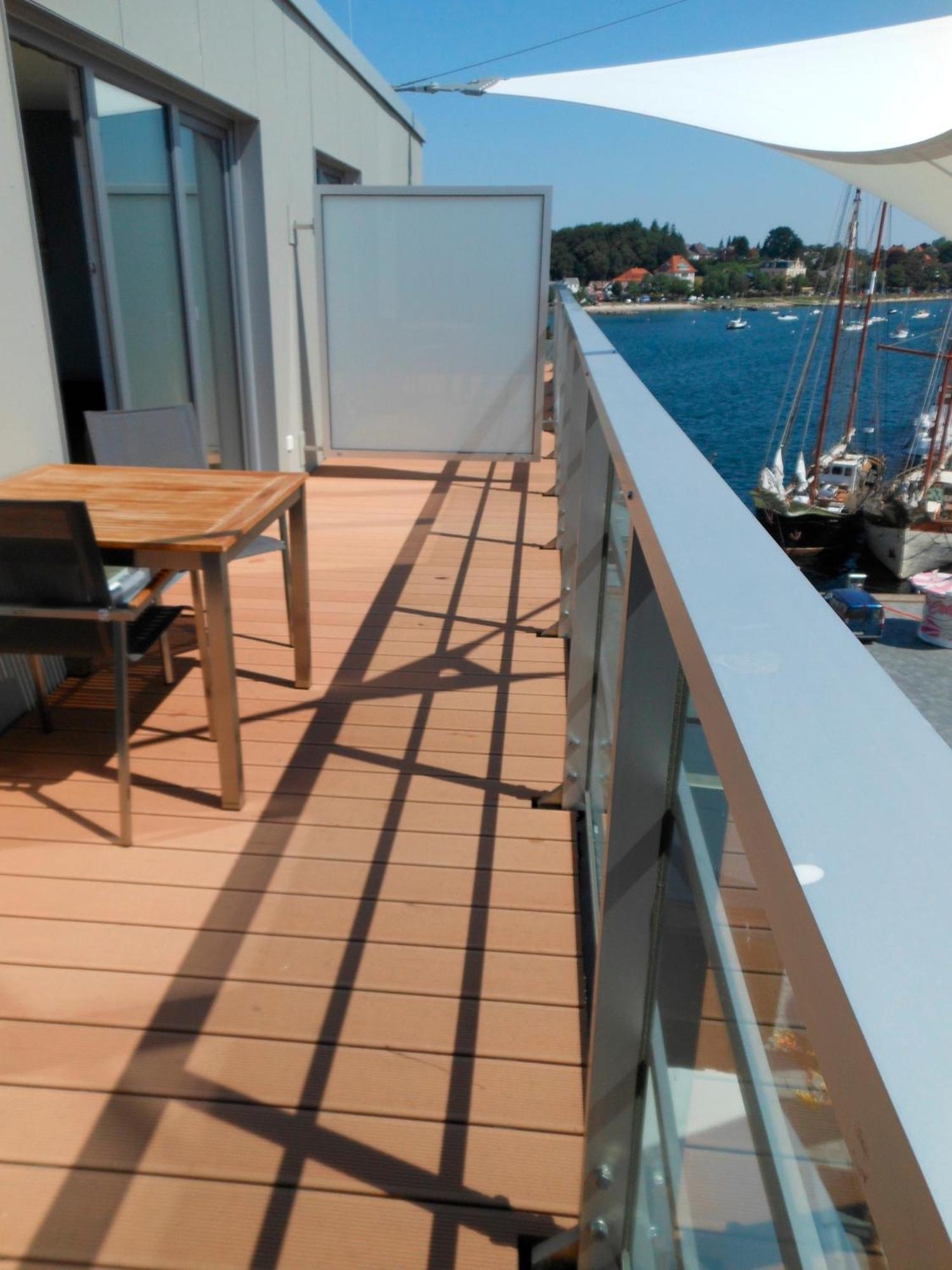 Apartment 42 "Segler", Mit Sauna, Blickrichtung Offene See Eckernförde Extérieur photo